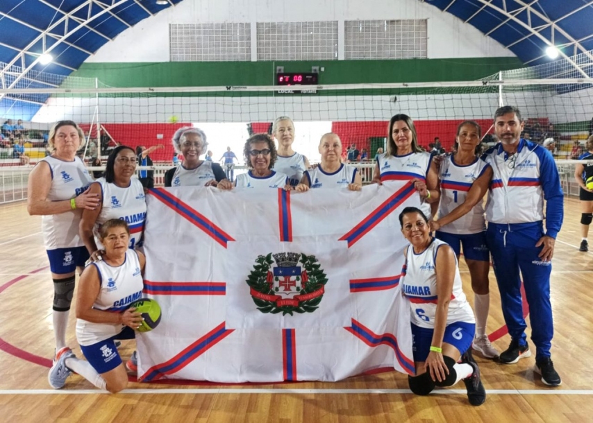Cajamar participa do JOMI 2025 com delegação de 100 atletas da terceira idade